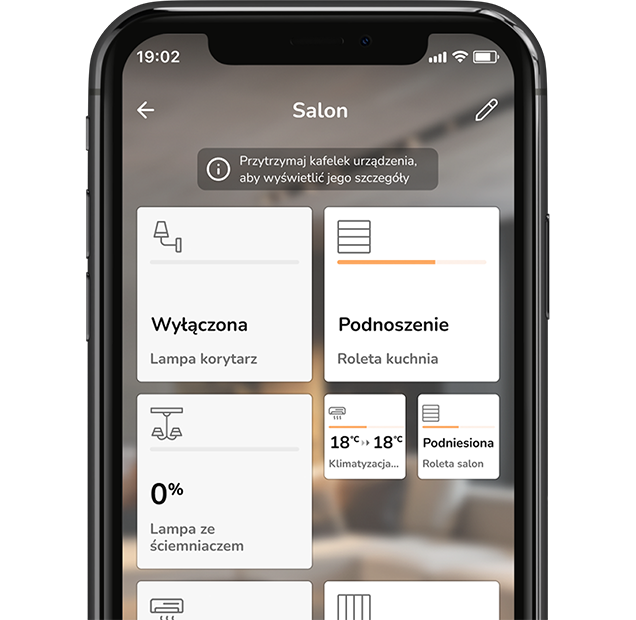 Telefon z aplikacją